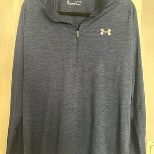 Under Armour Blue Quarter-Zip Pullover